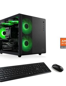 CSL Cube V24225 PC (AMD Ryzen 7 8700F, GeForce RTX 4060, 32 GB RAM, 1000 GB SSD, Luftkühlung)