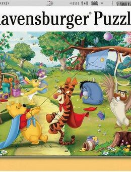 Ravensburger Puzzle Winnie the Pooh, Die Rettung, 100 Puzzleteile, Made in Germany