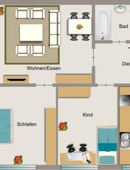 3-Zimmer-Wohnung in Dortmund Schüren - Dortmund