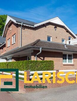2-Zimmer-Erdgeschoss-Wohnung mit eigenem Eingang, besonders schönem Grundriss und Terrasse - Hasloh