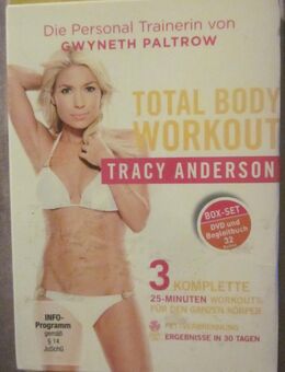 DVD + Begleitbuch: Total body workout, Tracy Anderson - Die Personal Trainerin von Gwyneth Paltrow, neu - München