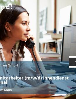 Vertriebsmitarbeiter (m/w/d) Innendienst international - Frankfurt (Main)