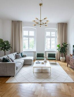 Neue EBK inklusive: Traumhafte Gründerzeitwohnung *Erstbezug nach Sanierung* - nahe Viktoriapark - Berlin