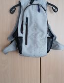 Jack Wolfskin Rucksack, starke Gebrauchsspuren, grau in 24149