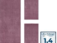 Andiamo Bettumrandung Arezzo, Höhe 16 mm, (1-tlg), Uni Farben, weicher Flor, waschbar, ideal im Wohnzimmer & Schlafzimmer