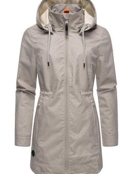 Ragwear Kurzmantel Dakkota II Wasserdichter Outdoormantel für die Übergangszeit