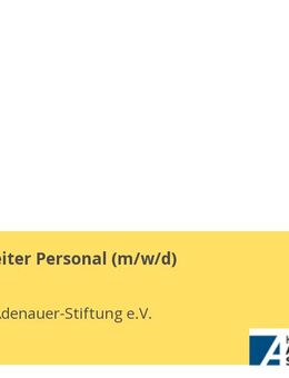 Sachbearbeiter Personal (m/w/d) - Berlin