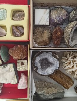 MINERALIEN-SAMMLUNG KRISTALLE EDELSTEINE >> 50 STÜCK - Nürnberg