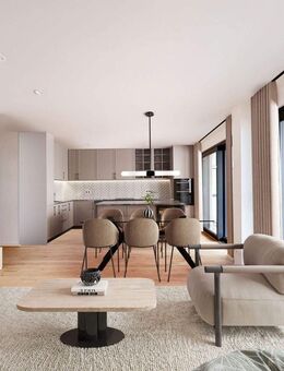 4- Zimmer Wohnung im 1. Obergeschoss mit Blick in den projekteigenen Park. - Sindelfingen