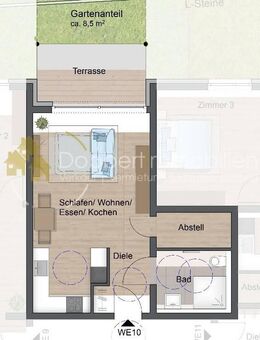 barrierefreie EG Wohnung , Gartenteil und Terrasse NEU Förderung QNG- Sonderkredit möglich! - Gaildorf
