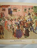 Alexander von Salzmann / Antike Kopie des Bildes " Der Zirkus kommt " in 42107