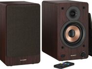 Sharp Regalboxen Lautsprecher 2.0 (Bluetooth, 60 W)