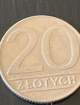 Münze Münzen Umlaufmünze Polen 20 Zloty 1989 - Alzey