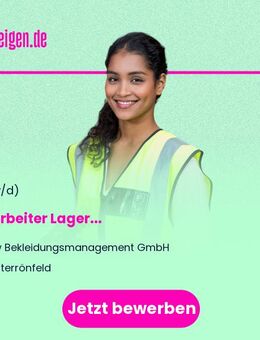 Mitarbeiter Lager (w/m/d) - Osterrönfeld