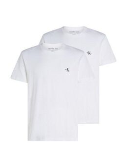 Calvin Klein Jeans T-Shirt 2 PACK MONOLOGO Logodruck