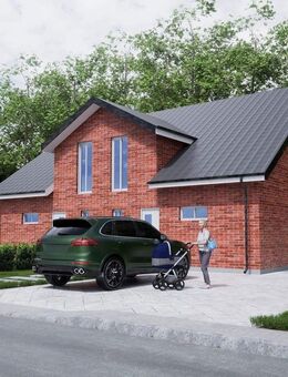 Neubau-DHH in Stade/Oldendorf, während Bauphase 349.000 € , nach Fertigstellung ab 399.000 € - Oldendorf (Niedersachsen)