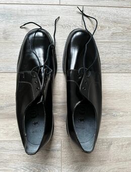 Herren - Schnürschuh Leder Schwarz VEB Meißner Schuhfabrik Gr.29,5 {heute 43,5} - Hamburg