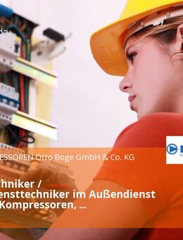 Servicetechniker / Kundendiensttechniker im Außendienst (m/w/d) - Kompressoren, Drucklufttechnik & Anlagenbau - Hamburg