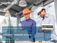 Kalkulator / Einkäufer (m/w/d) - Limburg (Lahn)