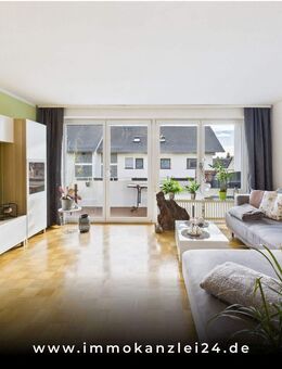 Moderne 3-Zimmer-Wohnung mit großem Balkon, Garagenstellplatz und solider Rendite in Rheinstetten! - Rheinstetten
