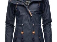 Ragwear Regenmantel Monadis Rainy Intl. modischer Regenparka mit kuschligem Innenfutter