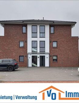 Altengerecht wohnen: Neuwertige Etagenwohnung mit Aufzug & Balkon in zentraler Lage von Wiesmoor - Wiesmoor