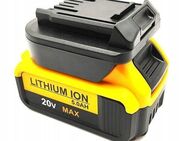 #NEU# Adapter DeWalt XR- Akkuadapter auf WORX 20V-Elektrowerkzeuge (5 Pins, grüne Batterien)​ Set24253 - Wuppertal