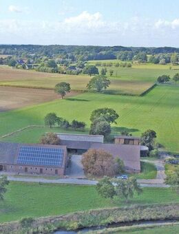 Resthof im Außenbereich von Hamminkeln-Brünen - Wohnen und Arbeiten an der Issel - Hamminkeln