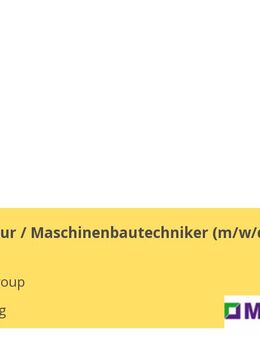 Konstrukteur / Maschinenbautechniker (m/w/d) - Günzburg