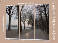 Bestatter-Bedarf: "Tagore-Promenade" - Roll-Up Display 3er-Set - Dekoration Trauerhallen - - Wilhelmshaven