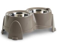 Savic Ergo Feeder Hundebar - 2 x 850 ml, Ø 15,5 cm, Höhe 18,5 cm