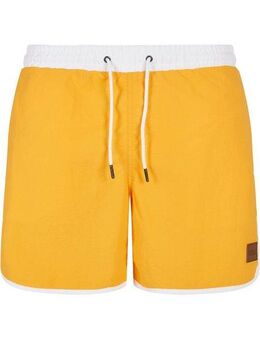 URBAN CLASSICS Badeshorts Urban Classics Herren Retro Swimshorts