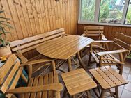 Gartenmöbel-Set aus Massivholz - Büttelborn