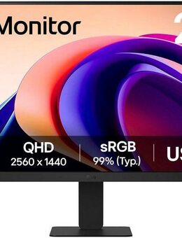 LG 24U631A LED-Monitor (60 cm/24 ", 2560 x 1440 px, QHD, 5 ms Reaktionszeit, 100 Hz, IPS)
