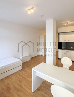 Teilmöbliertes 1-Zimmer-Apartment im Neubau - Frankfurt (Main)
