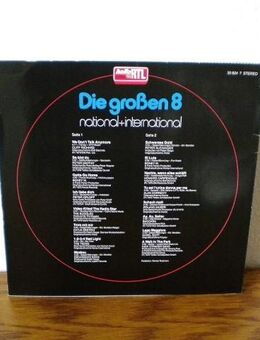 Die Grossen 8-Hallo RTL-Vinyl-LP,1979/80 - Linnich