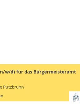 Assistenz (m/w/d) für das Bürgermeisteramt - Putzbrunn