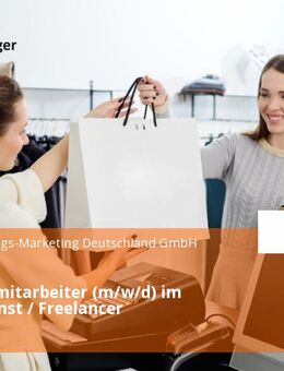 Vertriebsmitarbeiter (m/w/d) im Außendienst / Freelancer - Essen