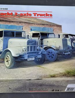 ICM - LKW Bausatz 1:35 Wehrmacht 3achsig Henschel33D1, KruppL3H16 - Wilnsdorf