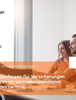 Kauffrau/Kaufmann für Versicherungen und Finanzen im Vertriebsinnendienst in Wiesbaden (w/m/d) - Wiesbaden