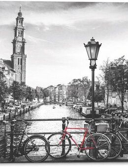 Reinders! Holzbild Amsterdam Canal, (1 St)