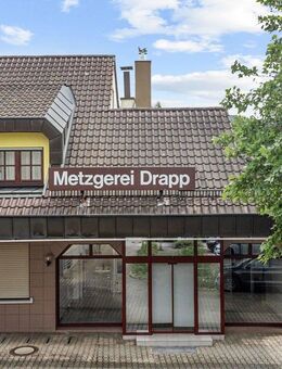 Im Alleinauftrag: Haus mit großer Wohnung (OG) und Gewerbefläche für Metzgerei (EG) in Sinzheim/Baden-Baden - Sinzheim