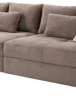 Jockenhöfer Gruppe Big-Sofa Maxi, Federkernpolsterung, inklusive 8 Kissen