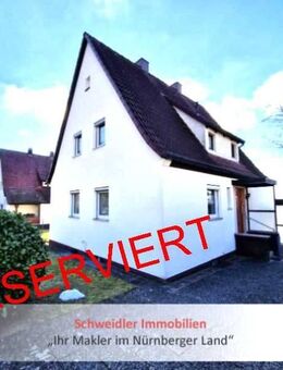 Worauf warten? Preiswertes Einfamilienhaus mit Garten, Garage u.v.m. in Lauf an der Pegnitz - Lauf (Pegnitz)