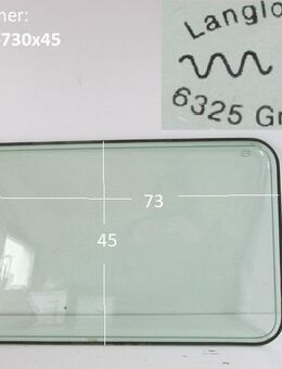 Wohnwagenfenster Langlotz S6 D467 ca 73 x 45 (Lagerware -> Neue Ware mit Lagerspuren) Fendt / Tabbert - Schotten Zentrum