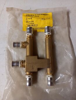 Alpex F 50 Profi Kreuzungs T Stück - Büdingen