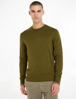 Tommy Hilfiger Rundhalspullover HILFIGER EMBRO CREW NECK
