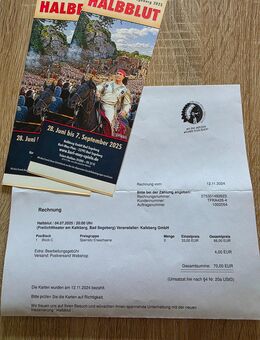 2 Tickets Karl May Festspiele Bad Segeberg - Neuss