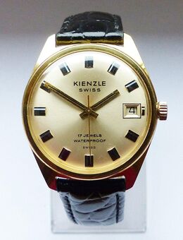 Kienzle Swiss Classic Calendar 17Jewels Herren Vintage Armbanduhr Top Zustand - Kamp-Lintfort Zentrum