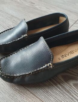 Fabiani Damen Leder-Slipper Gr.37 Grau/Blau **Anschauen** - Köln